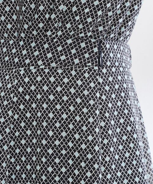 Reflect / リフレクト スカート | 【マシンウォッシュ可／セットアップ可】コツキ柄プリントフレアスカート | 詳細20