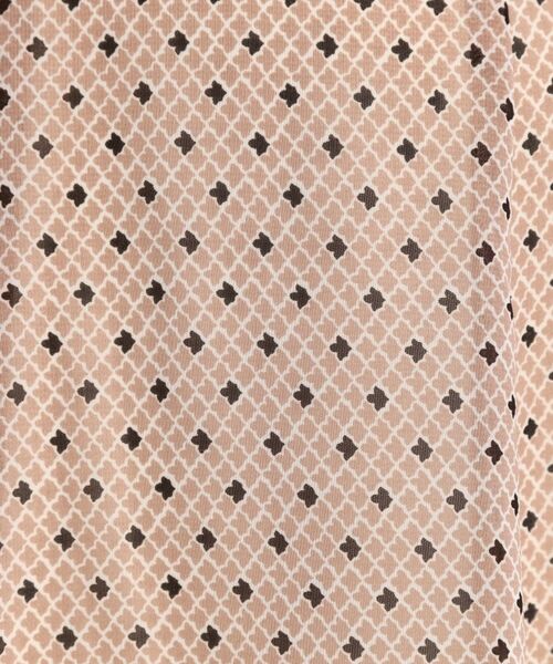 Reflect / リフレクト スカート | 【マシンウォッシュ可／セットアップ可】コツキ柄プリントフレアスカート | 詳細8