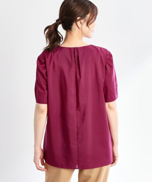 Reflect / リフレクト シャツ・ブラウス | 【すっきり見え！長め丈】ピンタックデザインチュニックブラウス | 詳細25