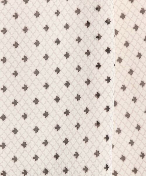 Reflect / リフレクト シャツ・ブラウス | 【マシンウォッシュ可/セットアップ可】コツキ柄プリントブラウス | 詳細10