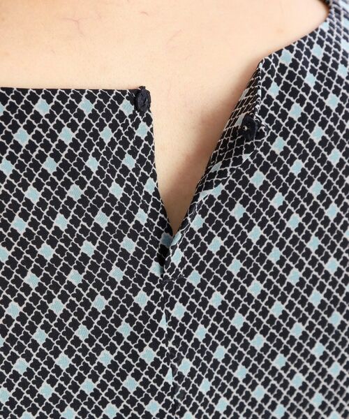 Reflect / リフレクト シャツ・ブラウス | 【マシンウォッシュ可/セットアップ可】コツキ柄プリントブラウス | 詳細26