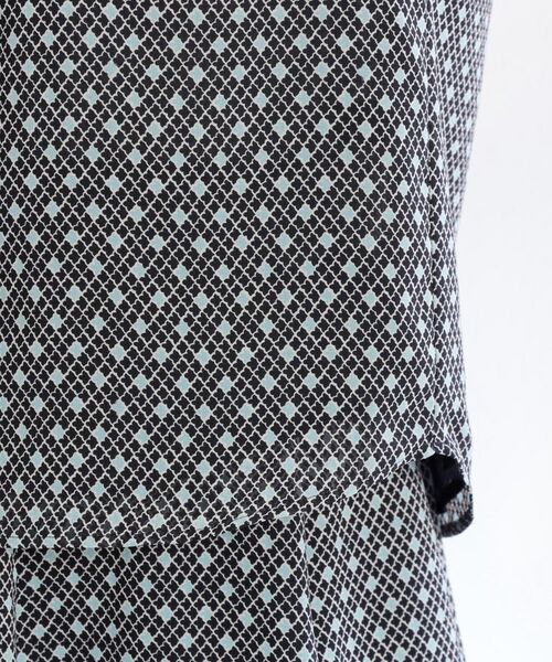 Reflect / リフレクト シャツ・ブラウス | 【マシンウォッシュ可/セットアップ可】コツキ柄プリントブラウス | 詳細28