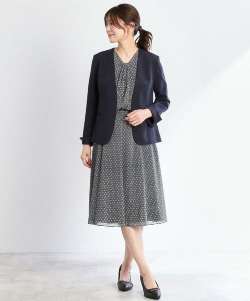 Reflect / リフレクト シャツ・ブラウス | 【マシンウォッシュ可/セットアップ可】コツキ柄プリントブラウス | 詳細5