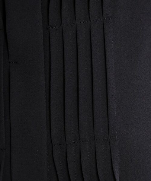 Reflect / リフレクト シャツ・ブラウス | 【インナーに◎／すっきり見え！長め丈】タックデティールブラウス | 詳細13
