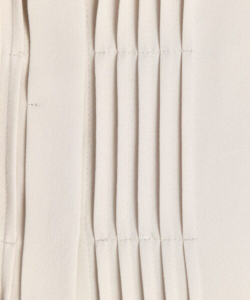 Reflect / リフレクト シャツ・ブラウス | 【インナーに◎／すっきり見え！長め丈】タックデティールブラウス | 詳細18