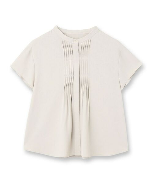 Reflect / リフレクト シャツ・ブラウス | 【インナーに◎／すっきり見え！長め丈】タックデティールブラウス | 詳細19