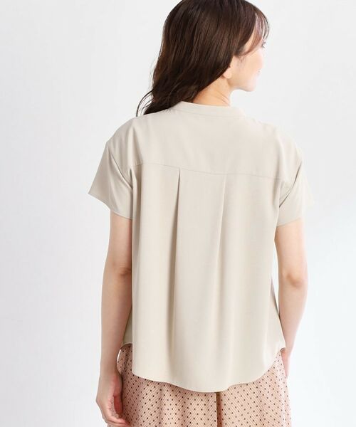 Reflect / リフレクト シャツ・ブラウス | 【インナーに◎／すっきり見え！長め丈】タックデティールブラウス | 詳細22