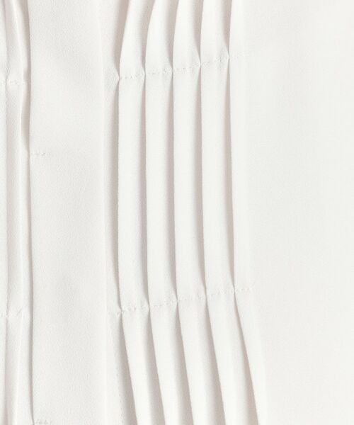 Reflect / リフレクト シャツ・ブラウス | 【インナーに◎／すっきり見え！長め丈】タックデティールブラウス | 詳細8