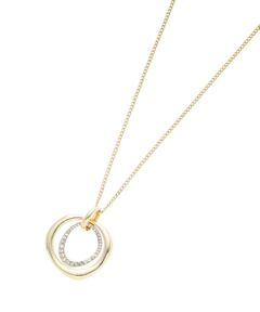 Reflect / リフレクト ネックレス・ペンダント・チョーカー | ラインストーン＋リングデザインネックレス