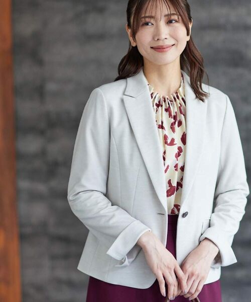 Reflect / リフレクト テーラードジャケット | 【WEB先行カラーあり／匠シリーズ／セットアップ可】匠ジャケット／ベーシックテーラード | 詳細8