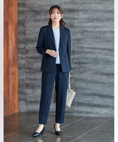 Reflect / リフレクト パンツ | 【匠シリーズ/すっきり細見え/セットアップ可】センタープレスベーシックパンツ | 詳細23