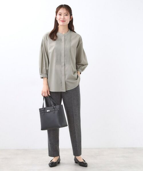 Reflect / リフレクト パンツ | 【匠シリーズ/すっきり細見え/セットアップ可】センタープレスベーシックパンツ | 詳細4