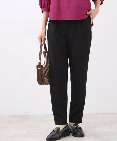 Reflect / リフレクト パンツ | 【匠シリーズ/すっきり細見え/セットアップ可】センタープレスベーシックパンツ | 詳細9