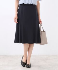 Reflect / リフレクト ミニ・ひざ丈スカート | 【匠シリーズ／すっきり細見え／セットアップ可】ソフトフレアスカート