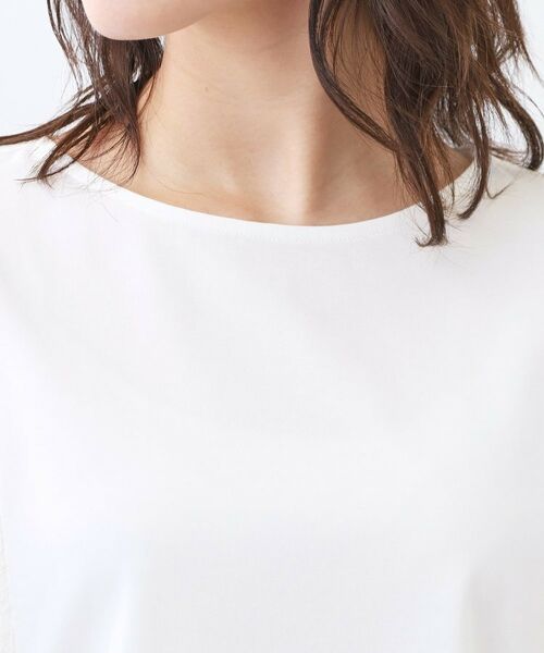 Reflect / リフレクト カットソー | 幾何レーススリーブプルオーバージャージ | 詳細13