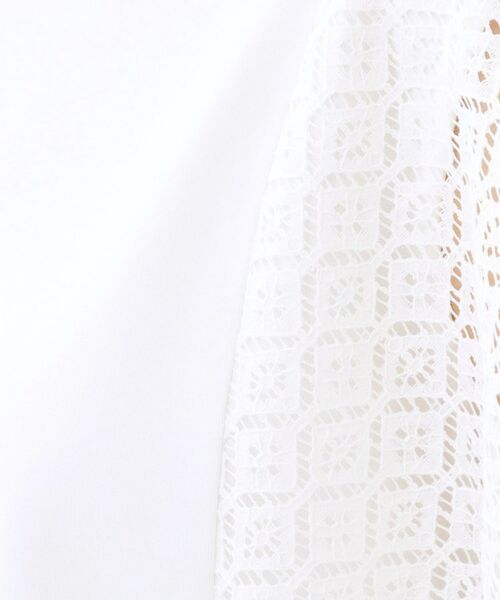 Reflect / リフレクト カットソー | 幾何レーススリーブプルオーバージャージ | 詳細4
