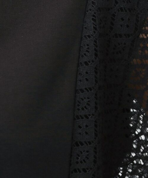 Reflect / リフレクト カットソー | 幾何レーススリーブプルオーバージャージ | 詳細8