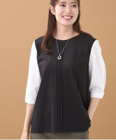 Reflect / リフレクト カットソー | 【アウターを着てもすっきり／体型カバー／腰周りが気にならない】長め丈プルオーバージャージ