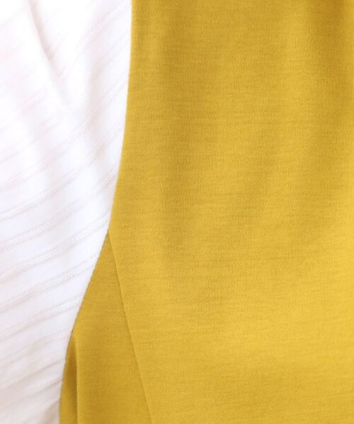 Reflect / リフレクト カットソー | 【アウターを着てもすっきり／体型カバー／腰周りが気にならない】長め丈プルオーバージャージ | 詳細15