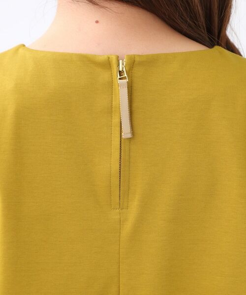 Reflect / リフレクト カットソー | 【アウターを着てもすっきり／体型カバー／腰周りが気にならない】長め丈プルオーバージャージ | 詳細29