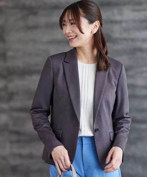 Reflect / リフレクト カットソー | 【アウターを着てもすっきり／体型カバー／腰周りが気にならない】長め丈プルオーバージャージ | 詳細6