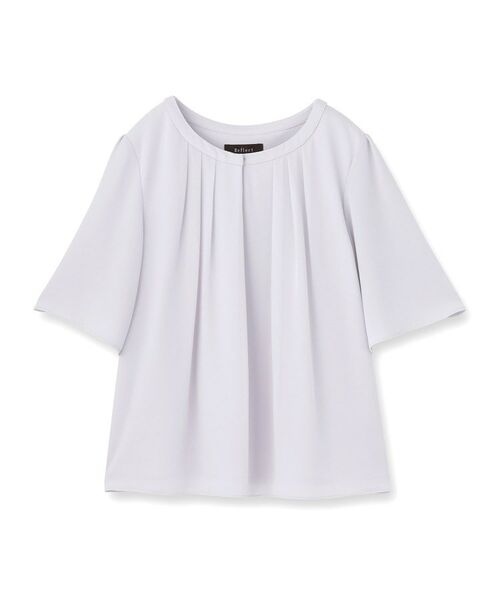 Reflect / リフレクト シャツ・ブラウス | 【一枚着で着映え◎/ジャケットのインナーにも】フロント開きブラウス | 詳細20