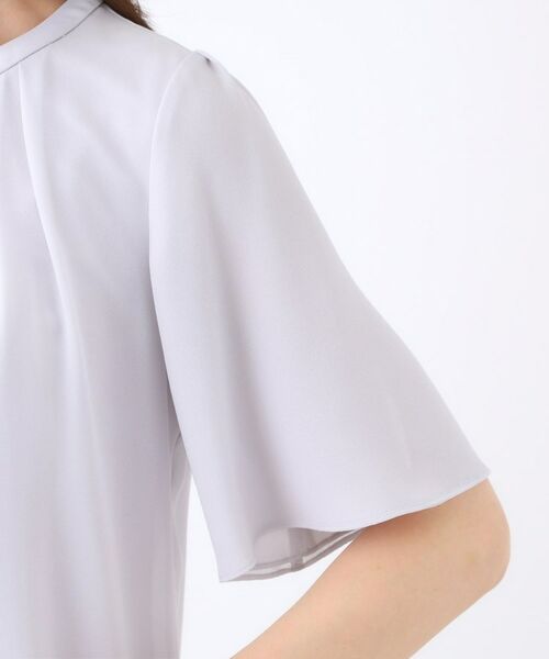 Reflect / リフレクト シャツ・ブラウス | 【一枚着で着映え◎/ジャケットのインナーにも】フロント開きブラウス | 詳細25