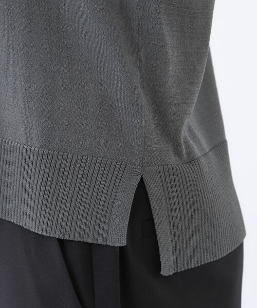 Reflect / リフレクト カットソー | 【WEB先行カラーあり/手洗い可】ジョーゼットスリーブ×ニット | 詳細27