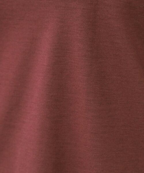 Reflect / リフレクト カットソー | 【アウターを着てもすっきり／手洗い可／インナーにおすすめ◎】六分袖プルオーバージャージ | 詳細11