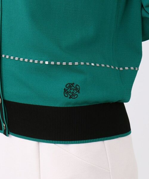 Reflect / リフレクト カーディガン・ボレロ | 【WEB先行カラーあり／手洗い可／アンサンブル可】バイカラーカーディガン | 詳細23