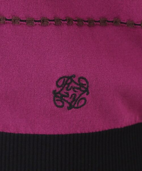 Reflect / リフレクト カーディガン・ボレロ | 【WEB先行カラーあり／手洗い可／アンサンブル可】バイカラーカーディガン | 詳細30