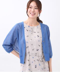 Reflect / リフレクト カーディガン・ボレロ | 【手洗い可】ボレロ風シアーカーディガン