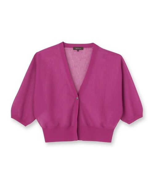 Reflect / リフレクト カーディガン・ボレロ | 【手洗い可】ボレロ風シアーカーディガン | 詳細18