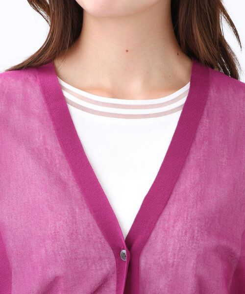 Reflect / リフレクト カーディガン・ボレロ | 【手洗い可】ボレロ風シアーカーディガン | 詳細22