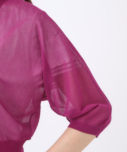 Reflect / リフレクト カーディガン・ボレロ | 【手洗い可】ボレロ風シアーカーディガン | 詳細23