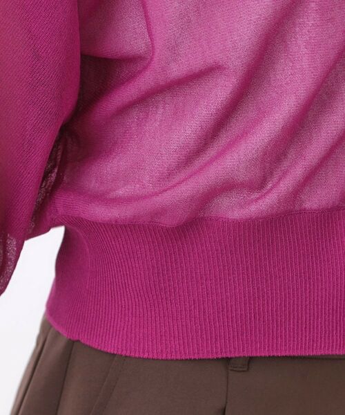 Reflect / リフレクト カーディガン・ボレロ | 【手洗い可】ボレロ風シアーカーディガン | 詳細24