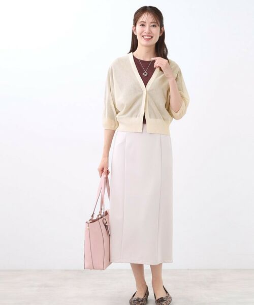 Reflect / リフレクト カーディガン・ボレロ | 【手洗い可】ボレロ風シアーカーディガン | 詳細7