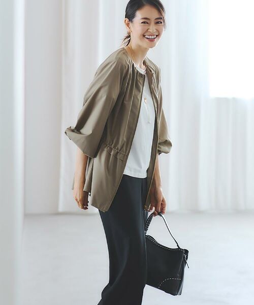 Reflect / リフレクト レザーブルゾン・ジャケット | 【パンツにもスカートにも合わせやすい◎】ライティブルゾン | 詳細1