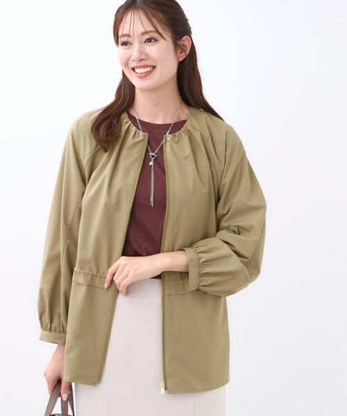 Reflect / リフレクト レザーブルゾン・ジャケット | 【パンツにもスカートにも合わせやすい◎】ライティブルゾン | 詳細12