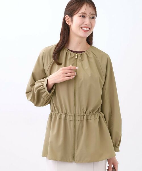 Reflect / リフレクト レザーブルゾン・ジャケット | 【パンツにもスカートにも合わせやすい◎】ライティブルゾン | 詳細13