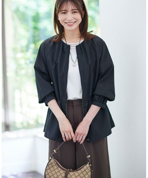 Reflect / リフレクト レザーブルゾン・ジャケット | 【パンツにもスカートにも合わせやすい◎】ライティブルゾン | 詳細2