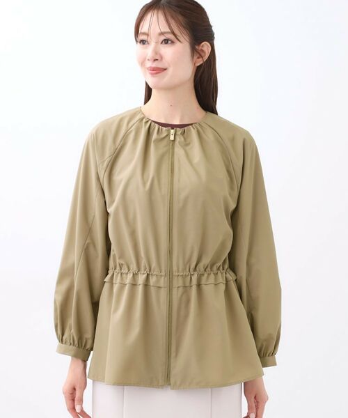 Reflect / リフレクト レザーブルゾン・ジャケット | 【パンツにもスカートにも合わせやすい◎】ライティブルゾン | 詳細20