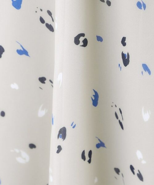 Reflect / リフレクト ミニ丈・ひざ丈ワンピース | 【ウエストリボン付き】フレアプリントワンピース | 詳細18