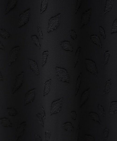 Reflect / リフレクト ロング・マキシ丈ワンピース | 【撥水/二の腕カバー/付属リボン付き】ケープデザインノースリーブワンピース | 詳細8