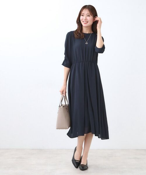 Reflect / リフレクト ロング・マキシ丈ワンピース | 【吸水速乾/防しわ】シルキープリーツワンピース | 詳細10