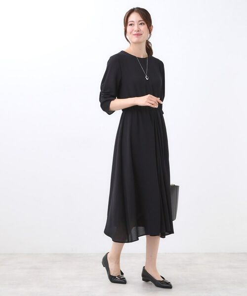 Reflect / リフレクト ロング・マキシ丈ワンピース | 【吸水速乾/防しわ】シルキープリーツワンピース | 詳細16