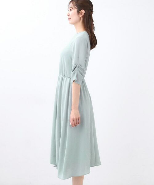 Reflect / リフレクト ロング・マキシ丈ワンピース | 【吸水速乾/防しわ】シルキープリーツワンピース | 詳細20