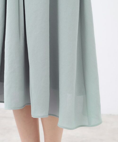 Reflect / リフレクト ロング・マキシ丈ワンピース | 【吸水速乾/防しわ】シルキープリーツワンピース | 詳細25