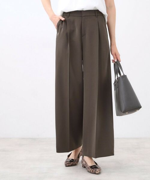 Reflect / リフレクト パンツ | 【透けない】フルレングスワイドストレートパンツ | 詳細15