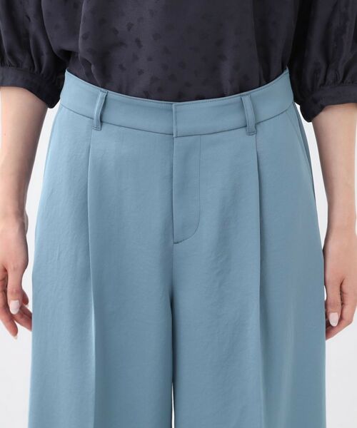 Reflect / リフレクト パンツ | 【透けない】フルレングスワイドストレートパンツ | 詳細25